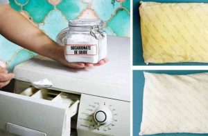 Oto jak wyczyścić brudne poduszki, aby nadać im biel i delikatny zapach