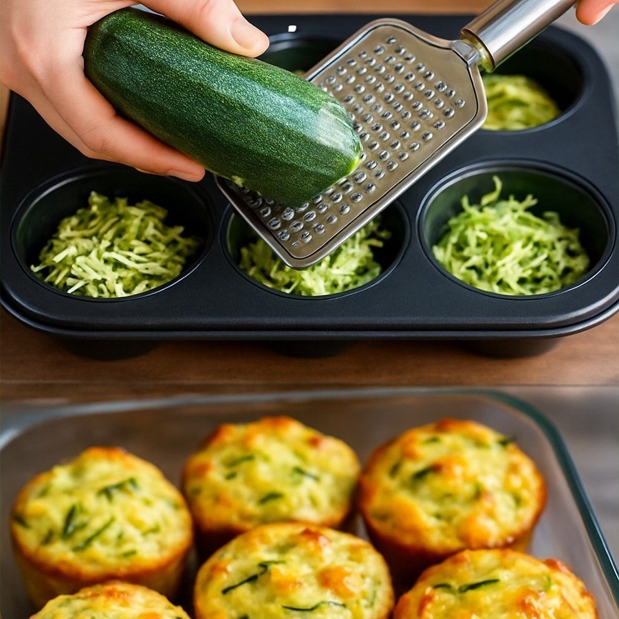 Muffinki z cukinii: lekkie, wygodne i idealne na każdą porę dnia!