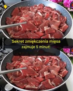 Nieoczekiwany sekret idealnie miękkiego mięsa w kilka minut