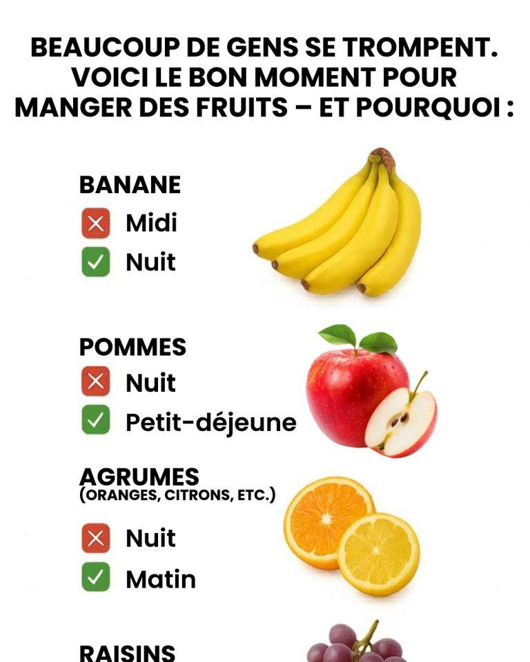 To właściwy czas na zjedzenie owoców i dlaczego