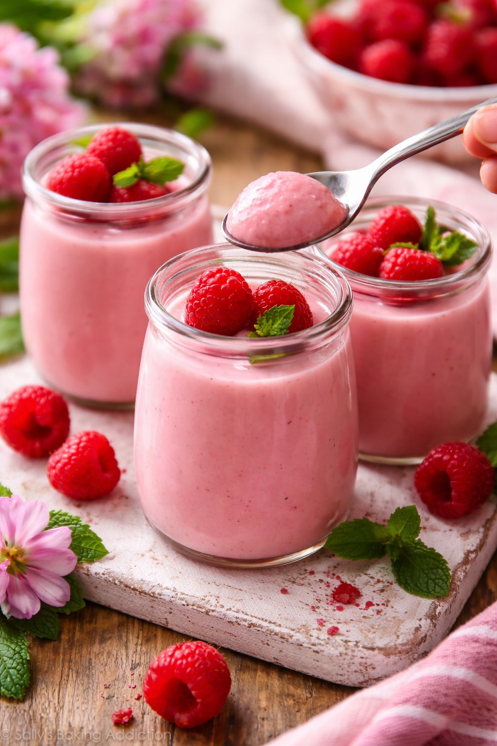 Yogur de Fresa sin Yogurtera