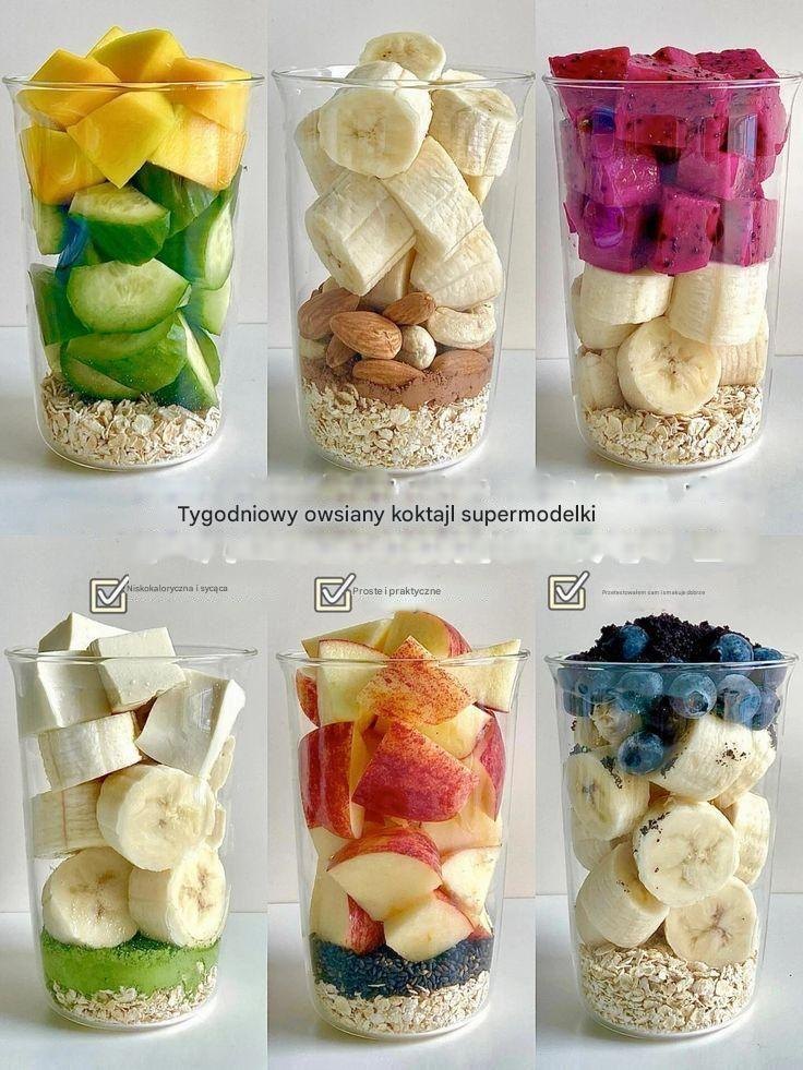 7 koktajli dla pięknej sylwetki: Tygodniowy program koktajli owsianych dla modelki