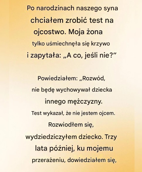 Kiedy podejrzenia niszczą rodzinę: bolesna chwila prawdy ojca.