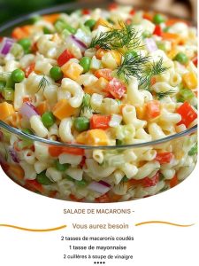 Sałatka makaronowa – nie zgub tego przepisu