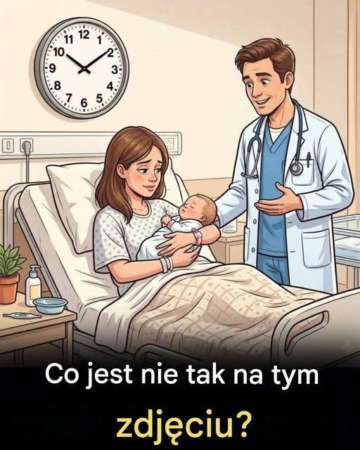 Czy potrafisz znaleźć ukryty błąd na tym zdjęciu szpitala?