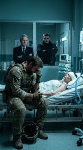 Wróciłem z misji w Delcie i wszedłem prosto na oddział intensywnej terapii. Leżała tam moja żona – tak poturbowana, że ​​ledwo ją poznałem. Lekarz zniżył głos. „Trzydzieści jeden złamań. Ciężkie urazy tępe. Wielokrotne uderzenia”. Przed jej pokojem widziałem ich – jej ojca i jego siedmiu synów – uśmiechających się, jakby właśnie odebrali nagrodę. Detektyw mruknął: „To sprawa rodzinna. Mamy związane ręce”. Przyjrzałem się śladowi na jej czaszce i odpowiedziałem spokojnie: „Doskonale. Bo nie jestem stróżem prawa”. To, co nastąpiło później, nigdy nie miało trafić na salę sądową. Drzwi wejściowe były otwarte. Nie czuć było zapachu perfum Tessy, tylko przytłaczający zapach wybielacza, próbujący zamaskować miedziany posmak krwi. W tym momencie serce żołnierza we mnie zacisnęło się, ból ostrzejszy niż jakakolwiek kula, jaką kiedykolwiek przyjąłem. W szpitalu mój świat się zawalił. Tessa leżała nieruchomo. Trzydzieści jeden złamań. Anielska twarz, za którą tęskniłem każdej nocy, była teraz purpurowa, spuchnięta i nie do poznania. Moja ręka drżała, gdy dotykałem jej ramienia – jedynego niezabandażowanego miejsca – podczas gdy Victor Wolf i jego siedmiu synów stali za drzwiami, nonszalanccy i obojętni, jakby oglądali nudny spektakl. „Napad” – mruknął detektyw Miller, nerwowo zerkając na rodzinę Wolfów. Przełknąłem żal, który podszedł mi do gardła i uniosłem dłoń Tessy. „Detektywie” – mój głos był niski i chrapliwy. „Moja żona zna sztuki walki. Gdyby zaatakował ją obcy, drapałaby, walczyłaby o życie. Miałaby skórę pod paznokciami”. Opuściłem jej rękę i gwałtownie odwróciłem się, by spojrzeć Victorowi w oczy. „Ale te paznokcie są czyste. To znaczy, że została ponownie wytrenowana. Przez ludzi, którym ufała”. Podniosłem kartę medyczną, omiatając wzrokiem siedmiu krzepkich mężczyzn. „Trzydzieści jeden uderzeń młotem. Złodziej uderza, żeby uciec. Trzydzieści jeden razy… to nienawiść. To próba zniszczenia”. „Dość!” Victor zrobił krok naprzód, poprawiając drogi garnitur, z uśmieszkiem igrającym na ustach. „Jesteś przesadnie emocjonalny. Jesteś tylko zwykłym żołnierzem, co ty wiesz o śledztwach? Wracaj do swojej bazy; moja rodzina się nią zajmie”. Dominic, potężny najstarszy syn, podszedł, by zablokować mi drogę, a jego głos brzmiał groźnie: „Słyszałeś mojego ojca? Spadaj, ty rządowy psie”. Nie cofnąłem się. Podszedłem bliżej, szepcząc Victorowi do ucha, wystarczająco cicho, by tylko on usłyszał, ale wystarczająco zimno, by zmrozić ten uśmieszek: „Nazywasz mnie psem? Zapomniałeś, do czego szkolone są psy bojowe?” Cofnęłam się, wpatrując się w Masona, najmłodszego brata, którego drżące ręce rozlewały kawę na podłogę. Wybrałam swoją pierwszą ofiarę. „Nie dzwonię na policję” – oznajmiłam, a mój głos rozniósł się echem po korytarzu. „Sama się tym zajmę”. Odwróciłam się i odeszłam, zostawiając za sobą grobową ciszę. Nazywali siebie „Watahą Wilków”, ale popełnili największy błąd w swoim życiu. Nie zjedli jej. A co jeszcze głupsze, obudzili diabła, którego próbowałam zostawić na polu bitwy. Rozpoczyna się polowanie. Ponieważ Facebook nie pozwala nam pisać więcej, możesz przeczytać więcej w sekcji komentarzy. Jeśli nie widzisz linku, możesz zmienić opcję „Najbardziej trafne komentarze” na „Wszystkie komentarze” 👇👇👇 Zobacz teraz