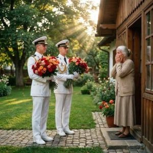 „Sprzedała wszystko, żeby jej dzieci mogły się uczyć — dwadzieścia lat później wrócili w mundurach pilotów i zabrali ją w miejsce, o którym nawet nie odważyła się marzyć.” Ciocia Maria miała 56 lat i była wdową. Jej jedynymi dziećmi byli Andrei i Paul. Mieszkali w biednej dzielnicy na obrzeżach Ploeszti. Dom był mały, z nieotynkowanymi ścianami i blaszanym dachem, zbudowany z trudem przez lata pracy razem z mężem, który pracował jako murarz na budowach. Pewnego dnia wszystko się zmieniło