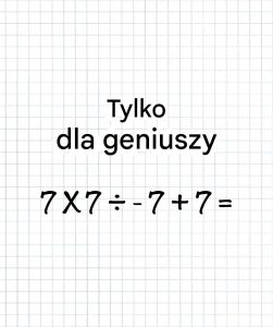 Tylko umysły wybitne potrafią rozwiązać tę zagadkę w mniej niż 10 sekund.