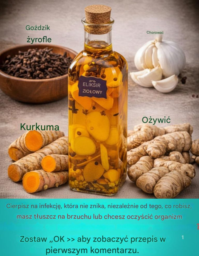 Napój detoksykujący z goździkami, czosnkiem, kurkumą i imbirem: naturalny sposób na wzmocnienie odporności, zwalczanie infekcji i redukcję tłuszczu na brzuchu...Zobacz więcej