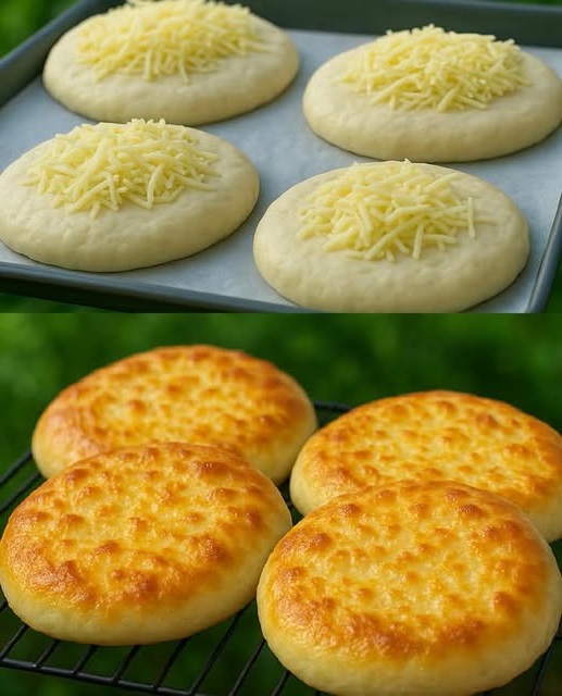 Serowy chleb czosnkowy bez zagniatania - szybki, przewiewny i pyszny!