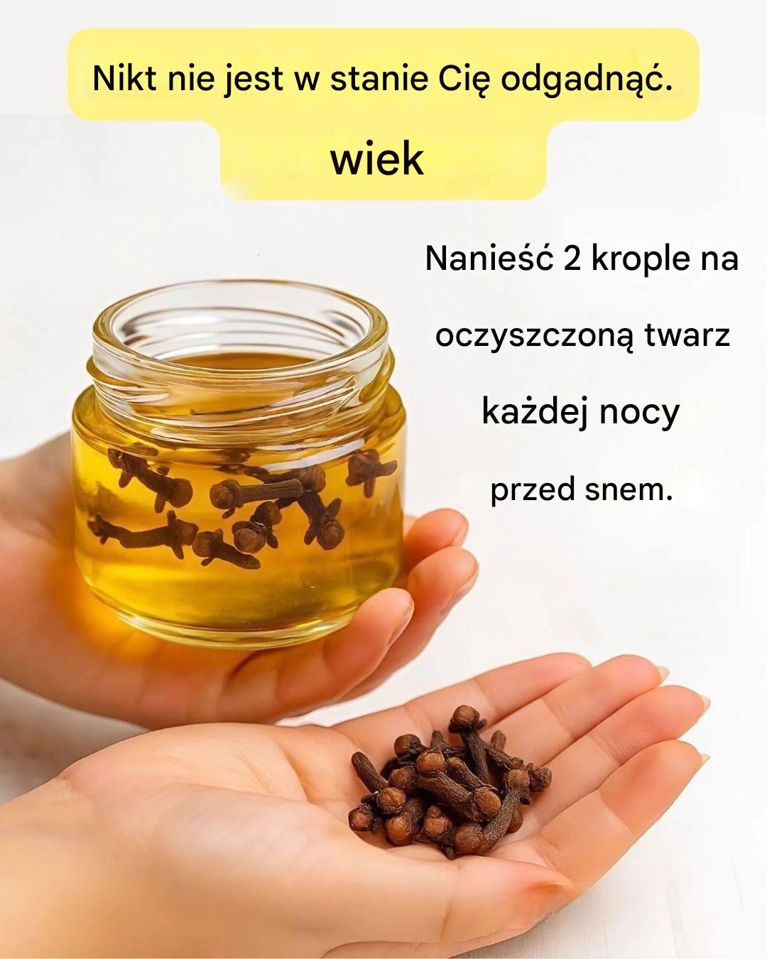 Żel przeciwzmarszczkowy z goździkami: lepszy niż botoks. Pełny przepis w komentarzach.