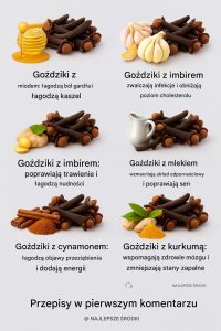 Moc goździków: 12 naturalnych kombinacji, które leczą, oczyszczają i wzmacniają organizm