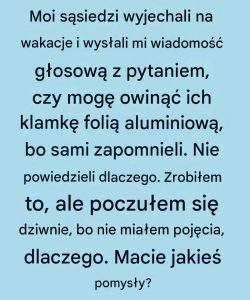 Tajemnica folii aluminiowej