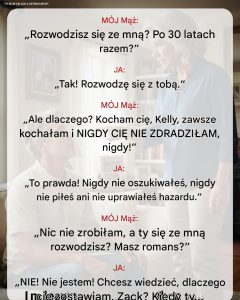 Po 30 latach małżeństwa poprosiłam o rozwód