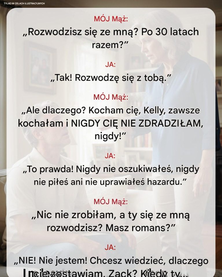 Po 30 latach małżeństwa poprosiłam o rozwód