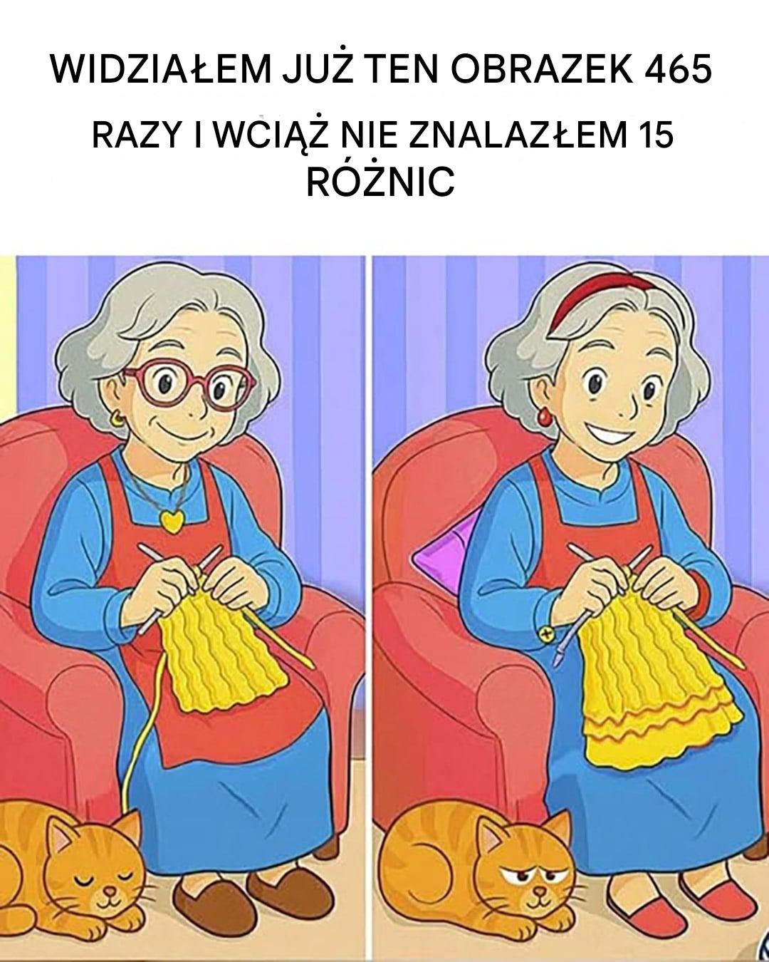 Czy potrafisz znaleźć 15 różnic pomiędzy tymi dwoma obrazkami?