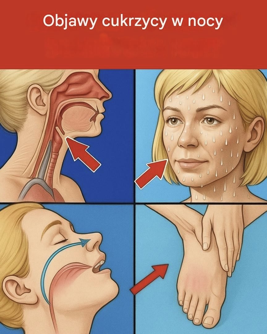 5 powikłań, które pojawiają się w nocy