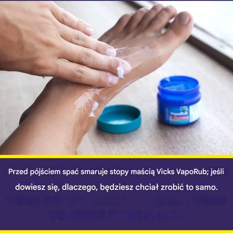 4 korzyści ze stosowania maści Vicks Vaporub na stopy przed snem