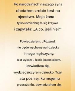 Kiedy podejrzenia niszczą rodzinę: bolesna chwila prawdy ojca.