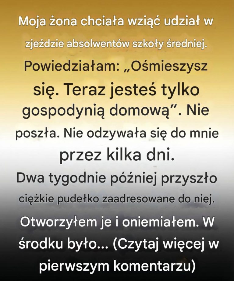 Przez 10 lat nazywałem moją żonę „tylko gospodynią domową”. Aż nagle pod nasze drzwi dotarło tajemnicze pudełko, ujawniające sekret wart 500 000 dolarów, który przede mną ukrywała.