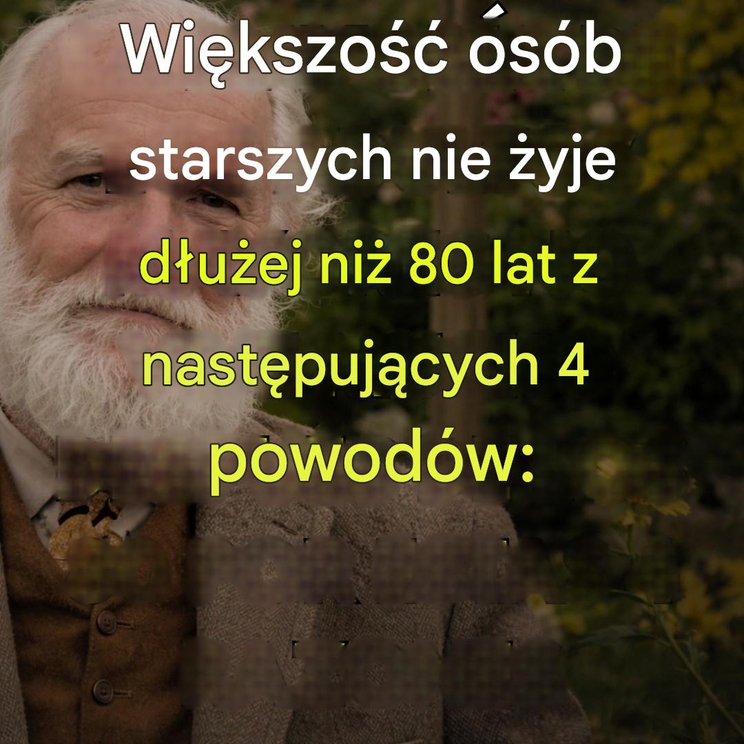 Po 80. roku życia: czynniki wpływające na zdrowie i długowieczność.