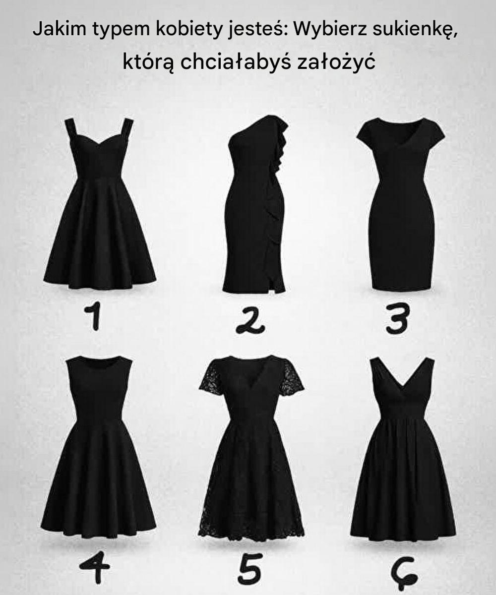Jakim typem kobiety jesteś? Wybierz sukienkę, która odzwierciedla Twoją osobowość. Sprawdź pierwszy komentarz.👇