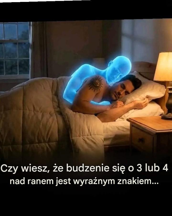 Co to znaczy obudzić się o 3 nad ranem?