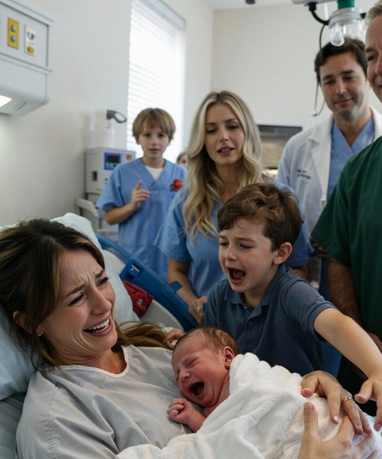 Lekarze stwierdzili, że moje dziecko nie daje oznak życia, ale kiedy mój siedmioletni syn wyszeptał: „Jestem twoim starszym bratem”, stało się coś nie do pomyślenia. Płacz, który nastąpił, zmienił wszystko, co wiedzieliśmy o życiu, miłości i cudach.