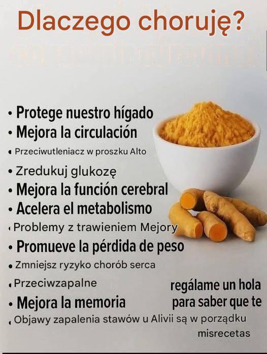 Korzyści z korzenia kurkumy: Czy wiesz, jak bardzo jest korzystny? Odkryj jego zalety poniżej.