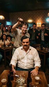 Wylał piwo na głowę Pablo Escobara. Tego, co wydarzyło się później, nigdy nie zapomni