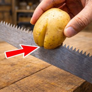 Łatwy sposób na ostrzenie piły ręcznej i doprowadzenie jej do dobrego stanu w zaledwie kilka minut