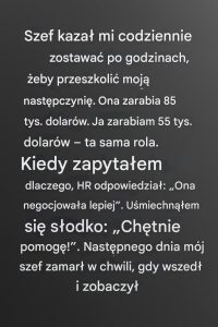 Zmuszony do przeszkolenia mojego lepiej opłacanego zastępcy