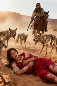 Wilki zdarły z niej skórę… ale ona nadal nie chciała puścić dziecka. Kiedy Apacz znalazł ją na pustyni, zrozumiał, że nie przybyła, by ratować życie… ale by dołączyć do polowania.