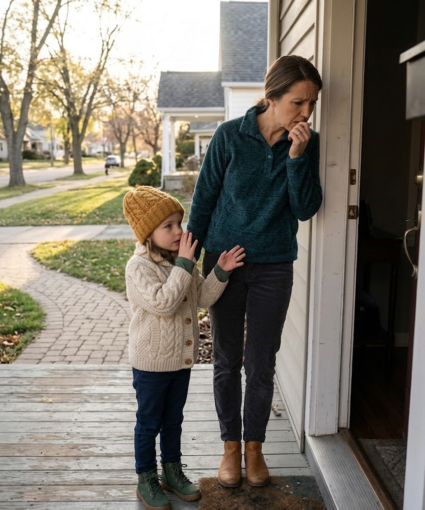 Mój mąż przebywał w domu swojej matki, aby zapewnić mu całodobową opiekę. Licząc na to, że zrobimy mu niespodziankę, bez uprzedzenia przyjechałam z naszą siedmioletnią córką. Kiedy dotarliśmy na werandę, drzwi wejściowe były lekko uchylone. Córka zajrzała do środka, pociągnęła mnie za rękaw i szepnęła: „Mamo… patrz. Tylko bądź cicho”.  Nie widziałam Daniela od prawie trzech tygodni. Każdej nocy przekazywał mi tę samą, wyczerpaną informację: „Stan mamy pogorszył się po upadku. Muszę tu zostać całą dobę, żeby móc się z nią otrząsnąć”. Twierdził, że ledwo chodzi, nie potrafi gotować i jest coraz bardziej zapominalska.  Uwierzyłam w każde jego słowo. Daniel zawsze był tym niezawodnym – tym, który naprawiał płoty sąsiadów i spędzał każdą sobotę rano bezskutecznie próbując zapleść włosy naszej córce Lily. Więc kiedy Lily zasugerowała: „Mamo, możemy zrobić tacie niespodziankę w ten weekend?”, pomyślałam, że to najpiękniejszy pomysł.  Spakowaliśmy pudełko jego ulubionych muffinek z jagodami, wzięliśmy rysunek, który Lily zrobiła dla babci Elaine, i jechaliśmy czterdzieści minut w lekkim jesiennym deszczu. Już wyobrażałam sobie radość na jego twarzy. Ale gdy tylko wyszliśmy na werandę, zimny instynkt podpowiadał mi, że coś jest nie tak. Drzwi wejściowe były otwarte. Daniel miał obsesję na punkcie bezpieczeństwa; nigdy nie zostawiał otwartych drzwi.  Zanim zdążyłam zapukać, Lily pociągnęła mnie za ramię. Jej głos brzmiał jak upiorny szept. „Mamo… spójrz. Ale bądź cicho”.  Wyglądała przez wąską szczelinę. Uklękłam obok niej i zajrzałam do salonu. Z początku nie mogłam przetworzyć tej sceny. Światła były przyćmione, ale jasne. Matka Daniela nie była kruchą inwalidką przykutą do łóżka. Stała na środku pokoju, otulona jedwabną piżamą, obracając kieliszek wina i śmiejąc się. Nie była słaba. Nie była chora.  Wokół niej stało troje nieznajomych, układających kwiatowe dekoracje na stół i układających wypożyczoną pościel. Stolik kawowy był zawalony broszurami, menu i czymś, co wyglądało na plany miejsc przy stole. Wtedy dostrzegłam Daniela. Nie wyglądał na wyczerpanego ani zestresowanego. Był świeżo ogolony i miał na sobie designerską koszulę, którą kupiłam mu na naszą rocznicę. Stał blisko blondynki w kremowym swetrze, a jego dłoń mocno spoczywała na jej plecach.  Wtedy odezwała się jego matka i zaparło mi dech w piersiach. „Kiedy rozwód zostanie sfinalizowany” – powiedziała radośnie – „Vanessa może się tu wprowadzić do wiosennego ślubu. Tak będzie najlepiej. Megan nigdy nie pasowała do tej rodziny”.  Megan. To ja.  Blondynka cicho się zaśmiała i nachyliła się do mojego męża, jakby ta przestrzeń już do niej należała. A Daniel… nie odsunął się. Pocałował ją w skroń z nonszalancją, która sugerowała, że ​​to jego prawdziwe życie. Obok mnie drobna dłoń Lily ścisnęła moją. „Mamo” – wyszeptała zdezorientowana – „dlaczego tatuś przytula tę panią?”.  Mogłam wyważyć drzwi. Mogłam krzyczeć, aż sąsiedzi zadzwonią na policję. Zamiast tego ogarnął mnie śmiertelny, lodowaty spokój. Bez słowa wyciągnęłam telefon i wcisnęłam nagrywanie. Uchwyciłam każdy uśmiech, każde słowo i każde druzgocące kłamstwo.  Odsunęłam się od drzwi, ściskając dłoń Lily, a moje serce waliło w rytm czystej furii. W tej jednej chwili zrozumiałam prawdę: mój mąż nie był opiekuńczy. Budował całe drugie życie za moimi plecami. A my przybyliśmy akurat wystarczająco wcześnie, żeby je wszystko spalić.  To, co wydarzyło się później, sprawiło, że Daniel i jego matka błagali o litość, na którą nie zasługiwali.  PRZECZYTAJ CAŁĄ HISTORIĘ PONIŻEJ. 👇 Zobacz więcej
