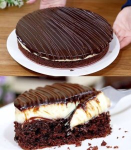 Ciasto budyniowe czekoladowo-waniliowe – deser, który rozpływa się w ustach!