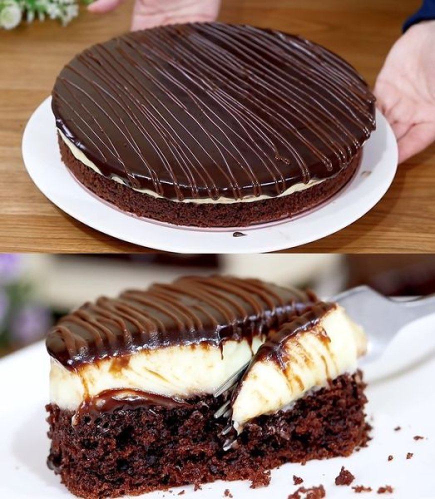 Ciasto budyniowe czekoladowo-waniliowe – deser, który rozpływa się w ustach!