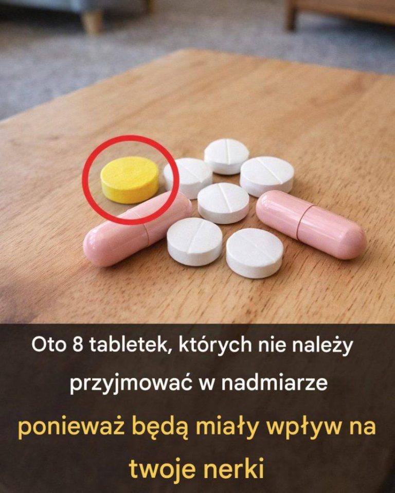 Poznaj 8 popularnych leków, które mogą wpływać na zdrowie nerek, jeśli są przyjmowane w nadmiarze