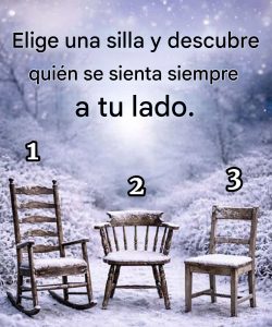 Wybierz krzesło i dowiedz się, kto zawsze siada obok Ciebie.