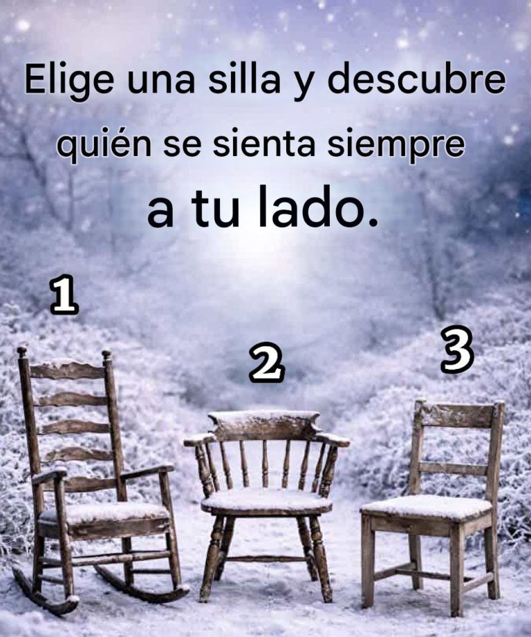 Wybierz krzesło i dowiedz się, kto zawsze siada obok Ciebie.