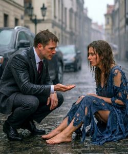 „Tak, jesteś prześliczna, włóż suknię ślubną i wyjdź za mnie…” – powiedział bogacz do żebraczki.  Deszcz padał na Insurgentes Avenue z tą szarą furią, która sprawia, że ​​Meksyk wydaje się jeszcze bardziej ogromny i zimniejszy. Alejandro Salazar, czterdziestodwuletni biznesmen z branży nieruchomości, po raz pierwszy od miesięcy wyszedł wcześniej z biura. Nie miał ochoty dłużej patrzeć na umowy, liczby ani budynki. Odkąd jego żona, Verónica, zmarła na raka trzy lata wcześniej, praca stała się jego schronieniem.  Szedł szybko, z podniesionym kołnierzem płaszcza, gdy ją zobaczył.  Na mokrym chodniku, skulona pod kawałkiem mokrej tektury, siedziała kobieta z ciemnymi włosami przyklejonymi do twarzy przez deszcz. Miała zniszczone ubranie, lodowate dłonie i sine od zimna usta. Mimo to, gdy uniosła twarz i spojrzała na niego, Alejandro się zatrzymał.  Nie chodziło o jej urodę, choć ją miała. Chodziło o dostojność w jej brązowych oczach.  „Proszę… choćby monetę” – mruknęła, wyciągając drżącą dłoń.  Alejandro nie dał jej monety. Pochylił się nad mokrym chodnikiem, ignorując swój drogi garnitur, i włożył jej do ręki kilka banknotów. Następnie zamknął parasol i podał jej go.  „Proszę. To przyniesie ci więcej pożytku niż ten kartonik”.  Kobieta spojrzała na niego ze zdziwieniem, jakby nie była przyzwyczajona do patrzenia jej w oczy.  „Dziękuję panu… Niech Bóg pana błogosławi”. W jej głosie słychać było uprzejmość, która nie pasowała do jej wyglądu. Alejandro natychmiast to zauważył.  „Jak masz na imię?”  „Guadalupe… ale mówią na mnie Lupita”.  „Lupita, masz gdzie dziś spać?”  Spuściła wzrok i powoli pokręciła głową.  Alejandro spojrzał w ciemniejące niebo, a potem z powrotem na nią.  „Chodź ze mną. Zabiorę cię w ciepłe miejsce”.  „Nie ma potrzeby, proszę pana. Dam sobie radę”.  „To nie jałmużna” – powiedział z delikatną stanowczością. „To pomoc”. Coś w tym tonie osiągnęło to, czego nieufność nie potrafiła. Lupita się zgodziła. Alejandro zabrał ją do małego hotelu, zapłacił za pokój, ciepły posiłek i czyste ubrania z pralni. Zanim wyszedł, kobieta go zatrzymała.  „Dlaczego to dla mnie robisz?” Alejandro milczał przez chwilę. Prawdę mówiąc, sam siebie nie znał.  „Bo wszyscy zasługujemy na drugą szansę”. Tej nocy nie mógł spać. Obraz Lupity, samotnej w deszczu, wciąż go prześladował. Ani sposób, w jaki podziękowała bez upokorzenia. Jakby nieszczęście odebrało jej wszystko oprócz duszy.  Następnego ranka wrócił do hotelu. Lupita już się wykąpała i miała na sobie prostą sukienkę, którą ktoś jej pożyczył. Bez brudu na twarzy wyglądała o wiele młodziej. Może na trzydzieści pięć lat. Była piękna w spokojny sposób, z dawnym smutkiem w oczach.  Zeszli na śniadanie. Alejandro obserwował, jak z elegancją używa sztućców, je powoli i pyta o pozwolenie przed kolejną filiżanką kawy.  „Nie urodziłaś się na ulicy” – powiedział w końcu. Lupita odłożyła łyżeczkę na spodek.  „Nie”.  „Co się stało?” Obróciła filiżankę w dłoniach.  „Czasami życie słono płaci za błąd”. Alejandro zrozumiał, że nie powie mu nic więcej, więc zmienił temat.  „Czy wiesz, jak robić cokolwiek poza przetrwaniem?” Lupita podniosła wzrok, niemal urażona.  „Byłam nauczycielką literatury w prywatnym liceum”. To go zaskoczyło.  „Więc mam propozycję. Moja córka, Camila, ma szesnaście lat. Jest świetna prawie we wszystkim, poza hiszpańskim i literaturą. Potrzebuje korepetycji. Jeśli się zgodzisz, możesz z nami pracować”.  „Proszę pana… Nie mam papierów, nie mam referencji, nie mam gdzie mieszkać”.  „Mam domek gościnny na swojej posesji w Polanco. Możesz tam zostać na czas pracy. A my załatwimy papierkową robotę”. Lupita spojrzała na niego, jakby bała się, że to wszystko pułapka.  „Dlaczego nalegasz?”  „Bo kiedy zobaczyłam cię wczoraj, pomyślałam, że świat był dla ciebie zbyt okrutny. I bo wierzę, że jeszcze możesz stanąć na nogi”. Oczy Lupity napełniły się łzami.  „Nie wiem, czy zasługuję na tyle dobroci”.  „Nie ty teraz o tym decydujesz” – odpowiedział Alejandro. „Po prostu powiedz, że tak”. Lupita skinęła głową.  „Akceptuję. Ale chcę pensji. Nie chcę jałmużny”. Alejandro uśmiechnął się po raz pierwszy od kilku dni.  „Zgoda”.  Dom Alejandro był duży, elegancki i cichy. Zbyt cichy. Camila pojawiła się tego popołudnia w szkolnym mundurku, z włosami spiętymi w wysoki kucyk, z miną osoby już zmęczonej tym, że ojciec organizuje jej życie.  „Jesteś nową nauczycielką?” zapytała wprost.  „Jestem Guadalupe. Ale możesz mi mówić Lupita”. Camila przyglądała jej się z zaciekawieniem.  „Mój tata powiedział, że jesteś wyjątkowa”. To zazwyczaj oznacza, że ​​powinnam się dobrze zachowywać. Lupita mimowolnie się roześmiała. I ten drobny gest rozbroił nastolatkę.  Pierwsze zajęcia były dla nich obojga niespodzianką. Camila nienawidziła czytania, ponieważ, jak twierdziła, „nauczyciele psują książki, tłumacząc za dużo”. Ale Lupita nie zaczynała od randek ani biografii. Zaczęła od pytań o ból, zazdrość, poczucie winy i samotność. Opowiedziała jej o Pedro Páramo, gdy…