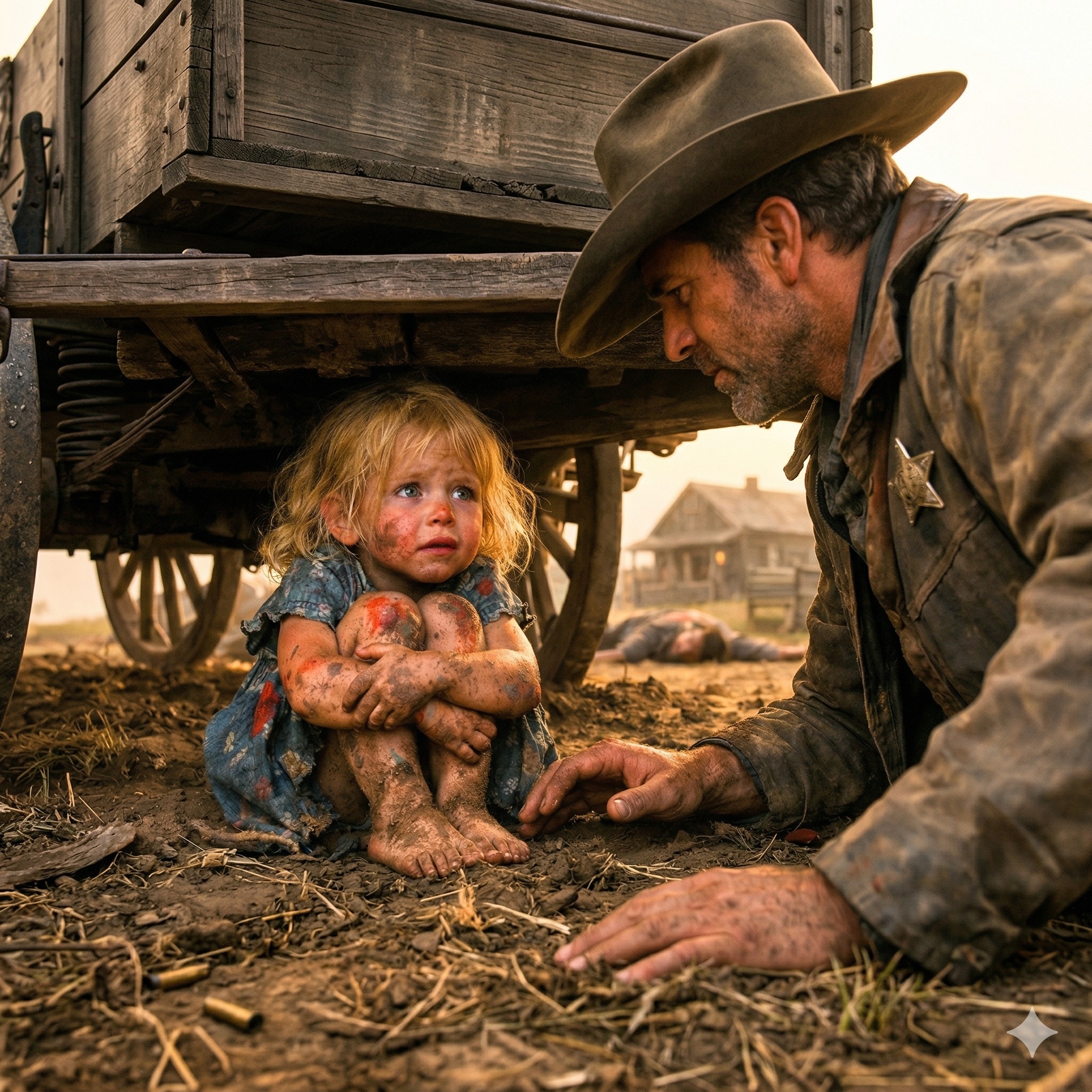 „Nikt nie wrócił, żeby mnie szukać” – wołała porzucona dziewczyna, aż w końcu znalazł ją kowboj.