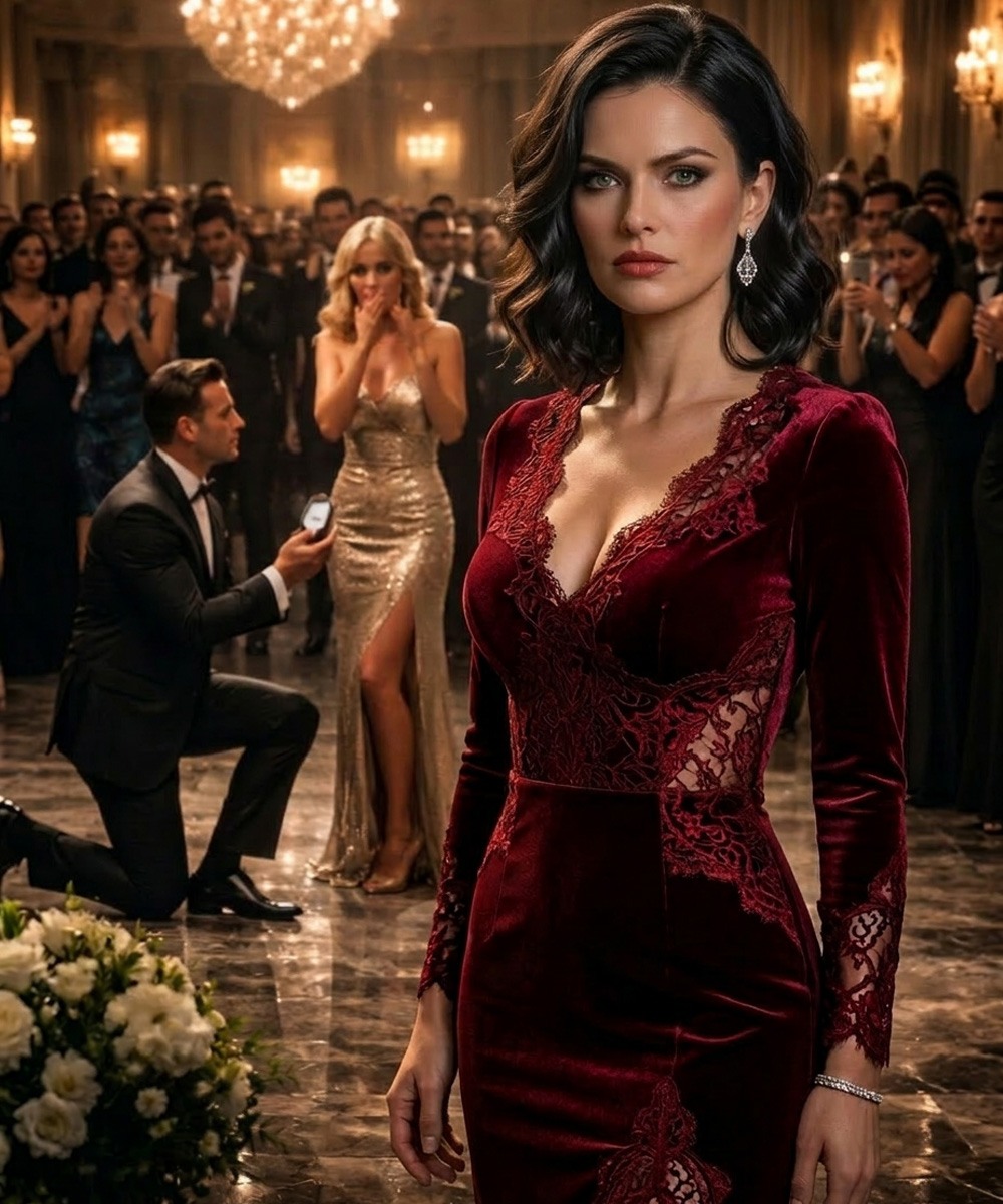 Niespodziewanie pojawiłam się na firmowej imprezie i przypadkiem zobaczyłam mojego męża klęczącego i oświadczającego się swojej sekretarce, która była jednocześnie moją przyrodnią siostrą. W milczeniu anulowałam wszystkie płatności, a następnie wycofałam 90% udziałów w firmie…