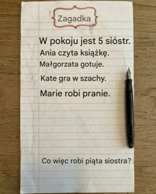 Zagadka łamigłówki, która wyostrzy Twój umysł