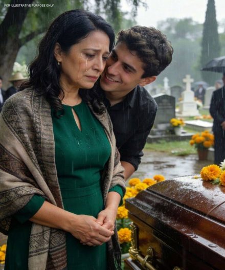 Na pogrzebie mojego męża syn ścisnął moją dłoń. I wyszeptał: „Nie jesteś już częścią tej rodziny”. Poczułam, jak świat się rozpada, gdy wyrwał mi klucze i testament. Uśmiechnął się, jakbym była nic niewarta.  Skinęłam tylko głową… i przed wyjściem wsunęłam mu coś do kieszeni płaszcza. Nikt tego nie widział. Nikt niczego nie podejrzewał. Ale kiedy się dowiedzą… będzie za późno.  …  W dniu pogrzebu mojego męża Eduardo powietrze pachniało nagietkami i wilgotną ziemią. … Zobacz więcej