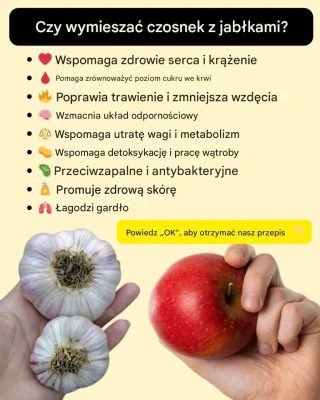 Napój detoksykacyjny z jabłka, imbiru i czosnku na odchudzanie: naturalnie przyspiesz metabolizm