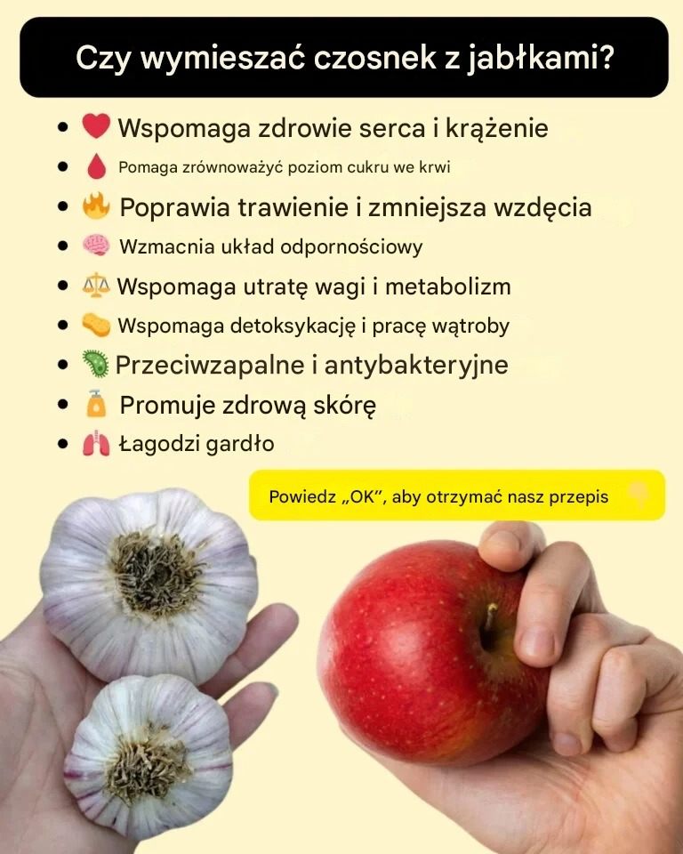 Napój detoksykacyjny z jabłka, imbiru i czosnku na odchudzanie: naturalnie przyspiesz metabolizm
