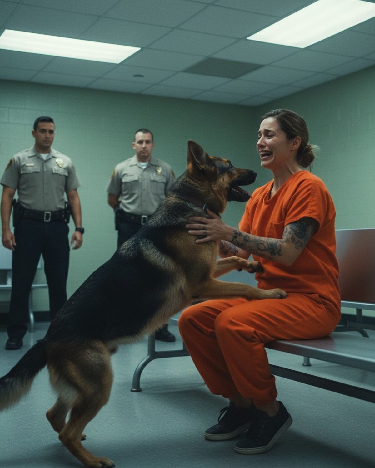 Na kilka minut przed egzekucją poprosił o coś… Szczekanie zmieniło wszystko…👇💬