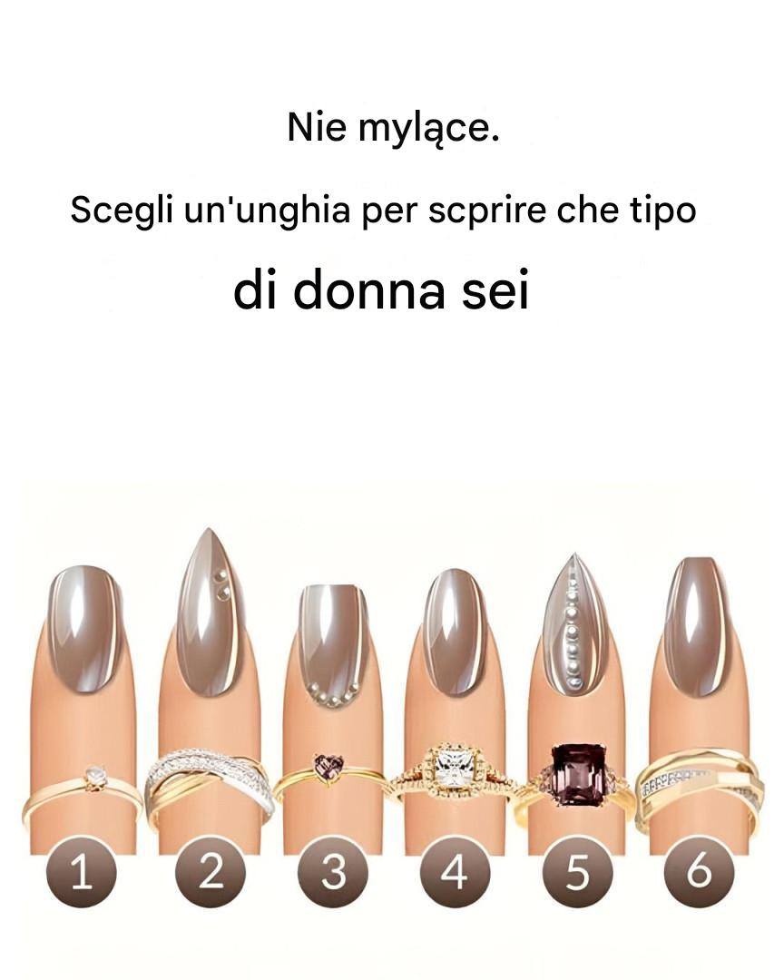 Który paznokieć podoba Ci się najbardziej? Pokaż, jaką kobietą jesteś.