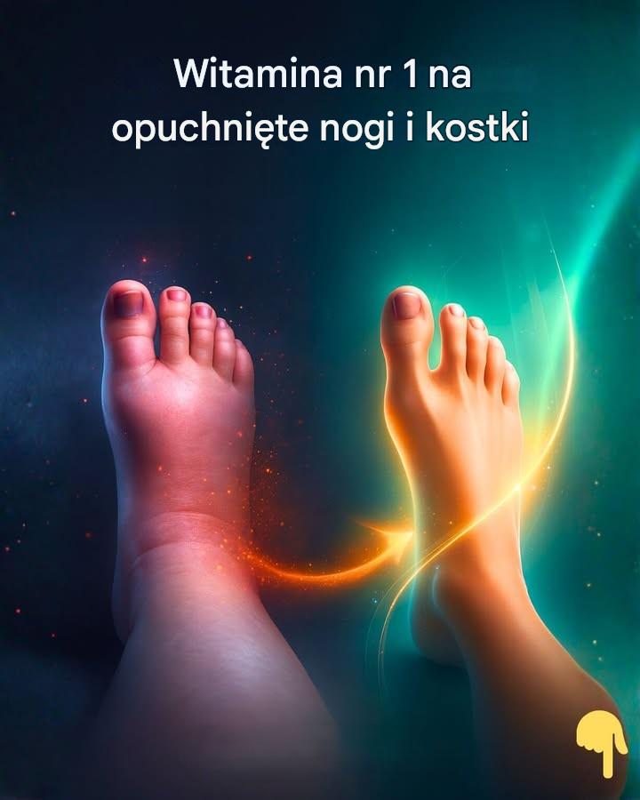 Witamina nr 1 na opuchliznę nóg i kostek