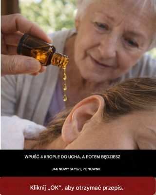 Zakrop cztery krople do ucha, a odzyskasz słuch. Przywróć sobie słuch.
